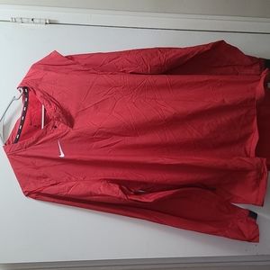 XXL Nike LS windshirt (Red)